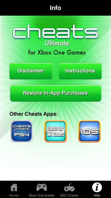 Cheats Ultimate for Xbox One Screenshot