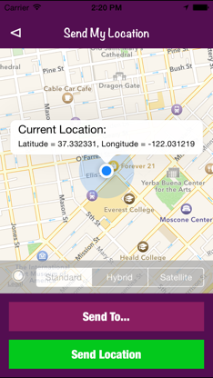 PingMe! - Location Sharing With Friends screenshot 2
