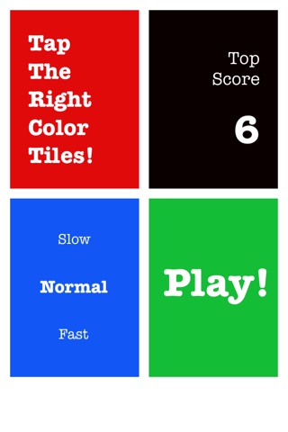 Tap The Right Color Tiles! (TTRCT!) - A reflex & brain testing game. screenshot 2