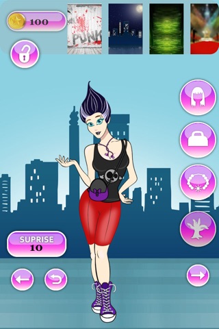 Cool Punk Girl Dress Up - play best fashion dressing game screenshot 4