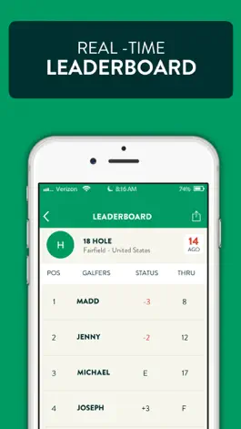 Game screenshot Galf - Livescoring tournaments hack