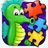 Sea Animals - Jigsaw Puzzle Learning Games for Infant Kids & Toddlers