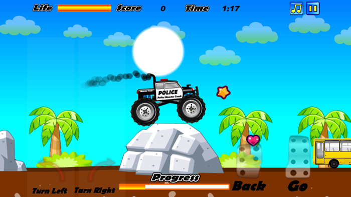 police monster truck