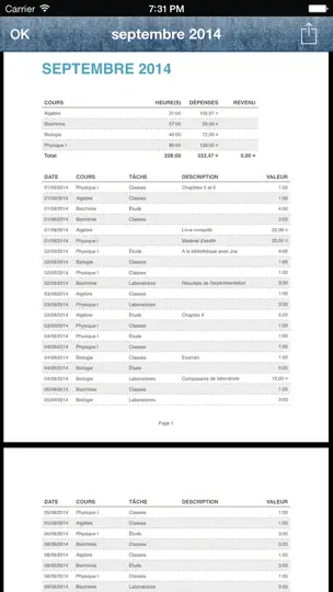 Capture d'écran de Étudiant - Gestion Du Temps sur iPhone 4