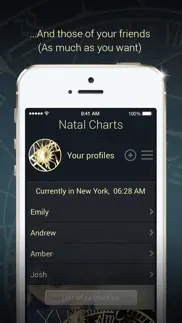 natal charts iphone screenshot 2