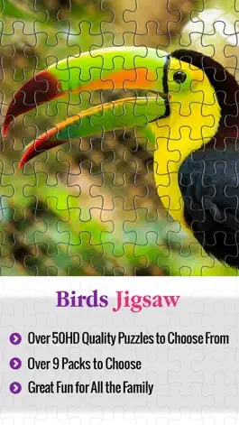 Game screenshot Birds Jigsaw Free - Collection Of Unique Puzzle Pics Of Falcons & Penguins mod apk