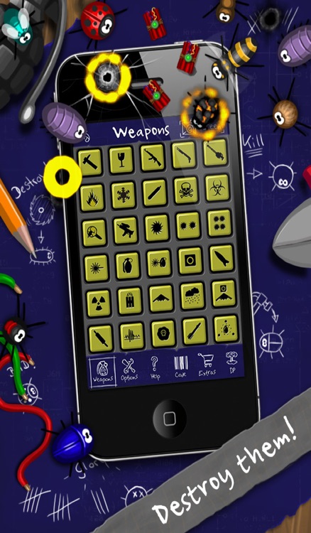 Pocket Bugs - Infinity Bugs with awesome Battle Weapons & Blades screenshot-4