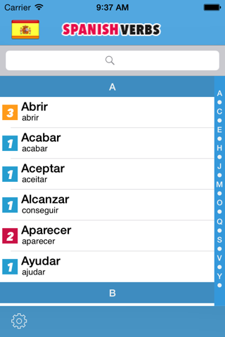 spanish verbs Free ! screenshot 2