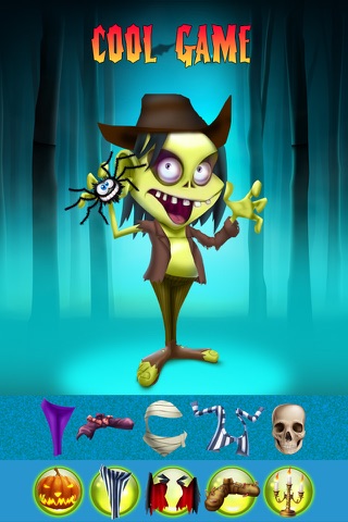 My Freaky Little Monsters and Zombies Dress Up Club Game - Free App screenshot 2