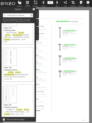 Screenshot #5 pour Brizo Catalogs