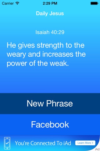 Daily Jesus: Bible Phrases screenshot 3