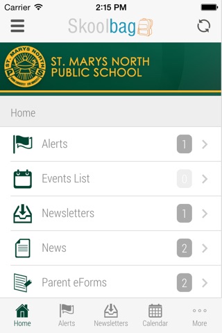 St Mary's North Public School - Skoolbag screenshot 2