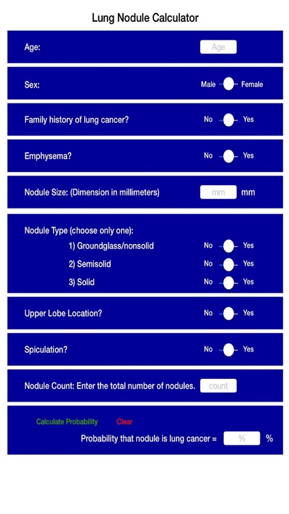 iLungNoduleCalculator