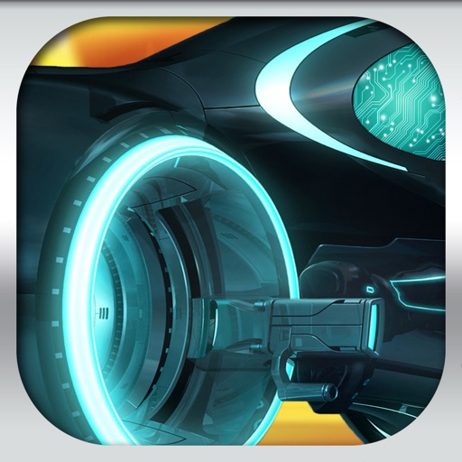 A Agile Neon Getaway - Futuristic Bike Chasing Action iOS App