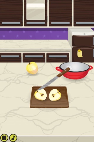 Emma Cooking Game: French Apple Pie - Free Kids Game: Bake a vegan classic recipe screenshot 4