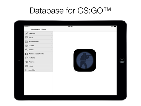 Database for Counter-Strike: Global Offensive™ (Weapons, Guides, Maps, Tips & Tricks)のおすすめ画像1
