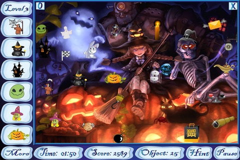 Halloween Hidden Object Game screenshot 4