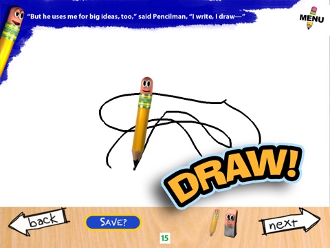 Pencilman and the Big Machine screenshot 3