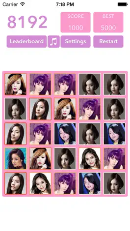 Game screenshot 2048 - Female Kpop Edition hack