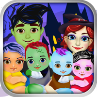 Halloween Mommys Newborn Baby Doctor - My Make-up Salon Girl Games