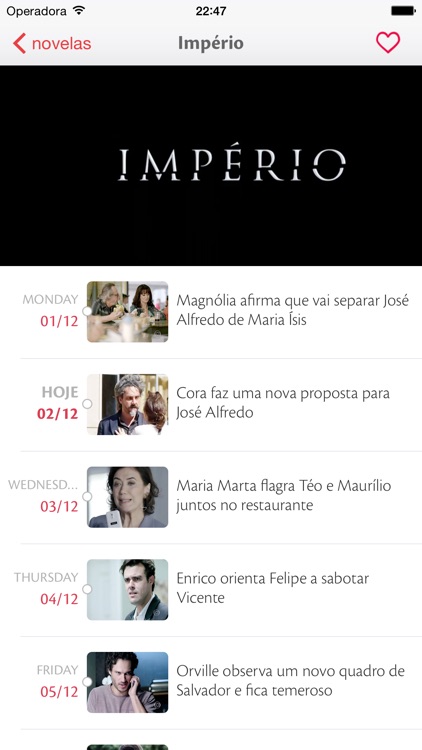 Resumo de Novelas - Noveleira