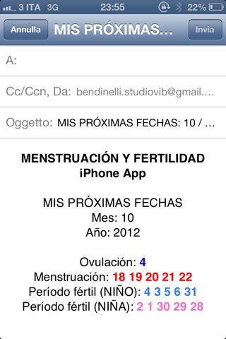 Menstruation And Fertility screenshot 4