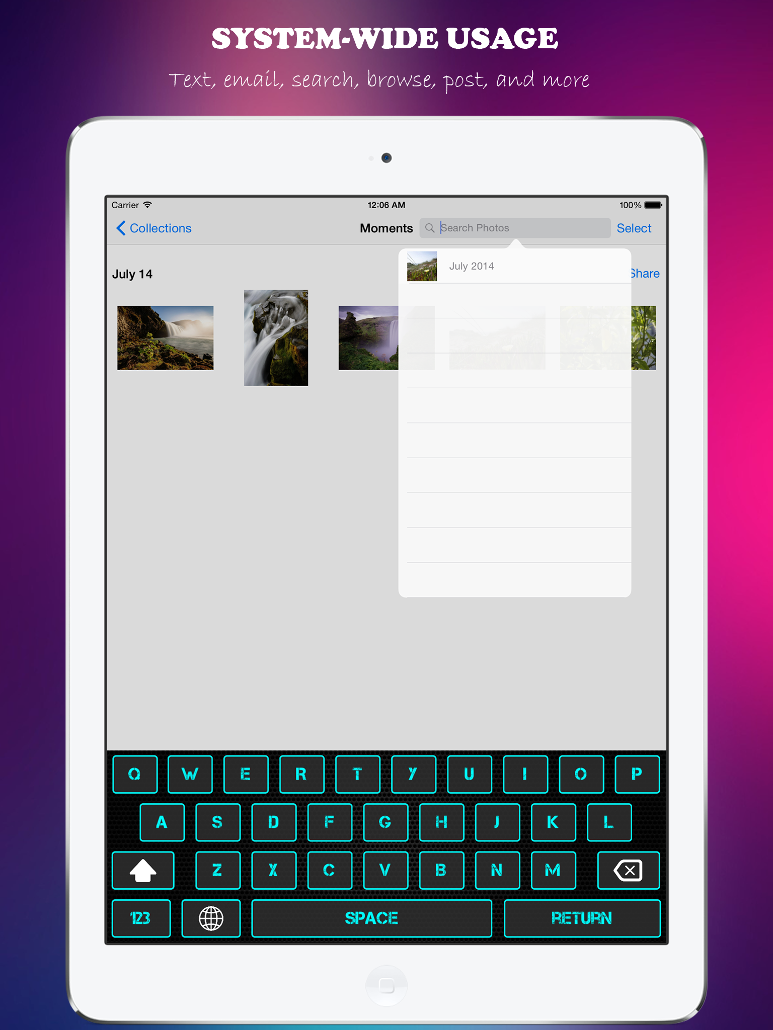 KeyVibes - Color Keyboards and Custom Themes