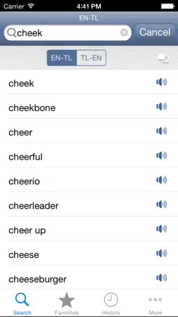 English<>Tagalog Dictionary screenshot 3