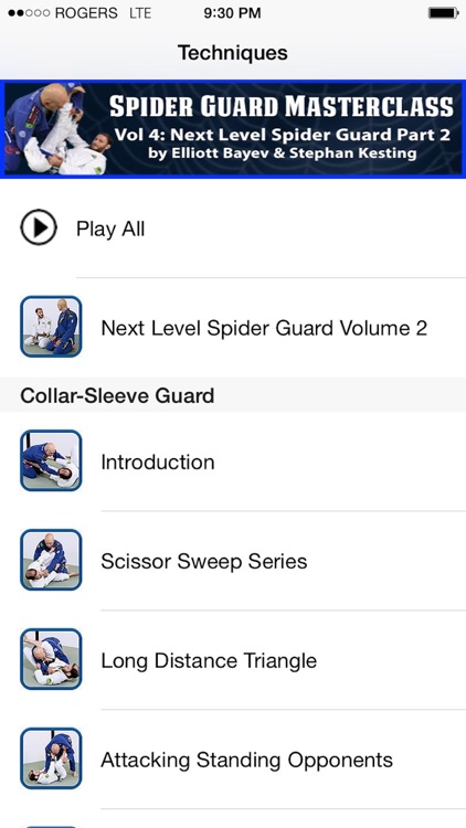 BJJ Spider Guard Volume 4, Next Level Spider Guard Part 2