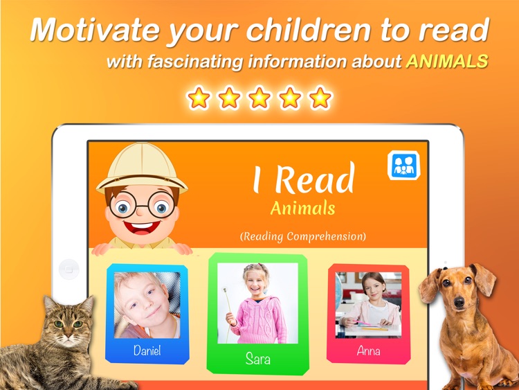 I Read - Animals (Reading Comprehension for Kids)