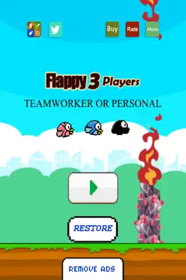 Game screenshot Flappy 3 Players Colorful mod apk
