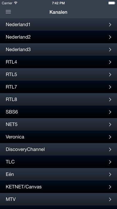 Screenshot #1 pour Nederlandse TV