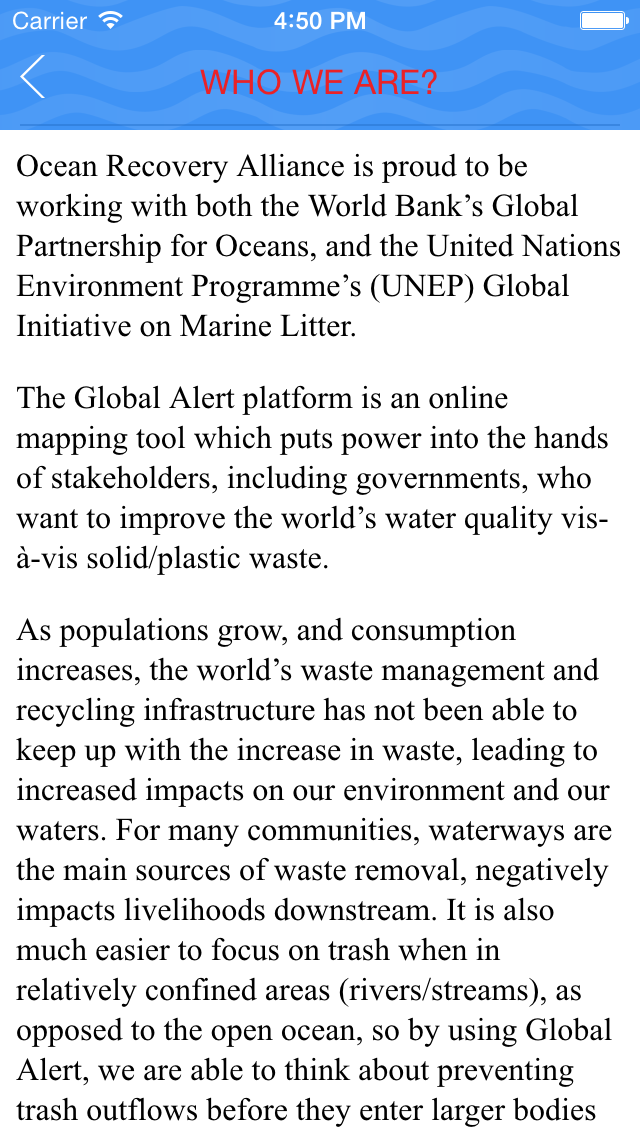 Global Alert – Floating Trash screenshot 5