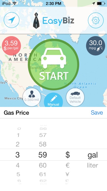 EasyBiz Mileage Tracker - Log miles and expenses for business tax deductions