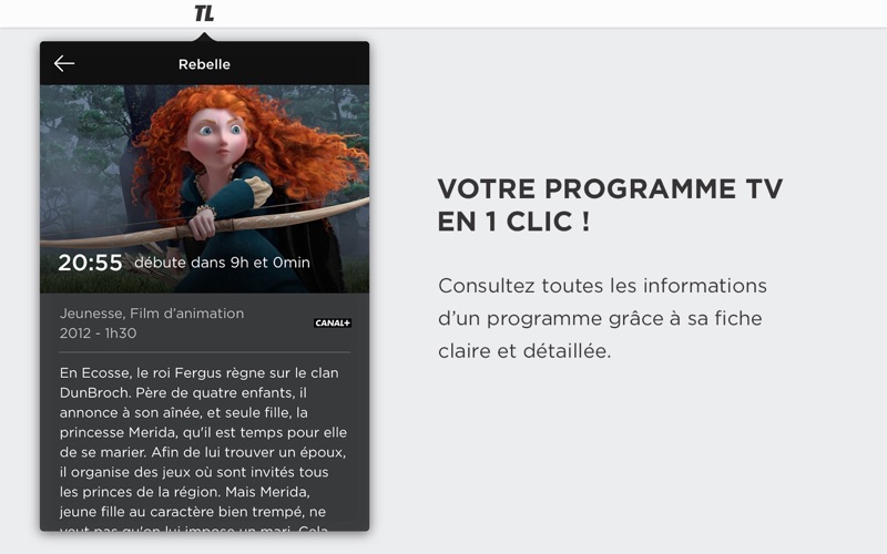 télé-loisirs programme tv iphone screenshot 2