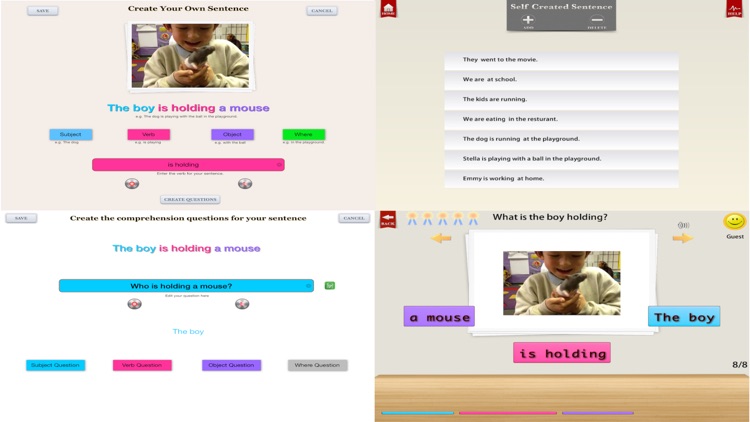 Comprehension Builder - English Language Learning  and Speech Therapy App screenshot-3