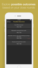 JudgePad (Boxing scorecard) screenshot