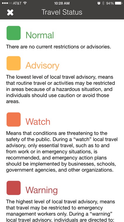Travel Advisory screenshot-3