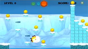 Crazy Baby Cute Penguin Run For Free screenshot #2 for iPhone