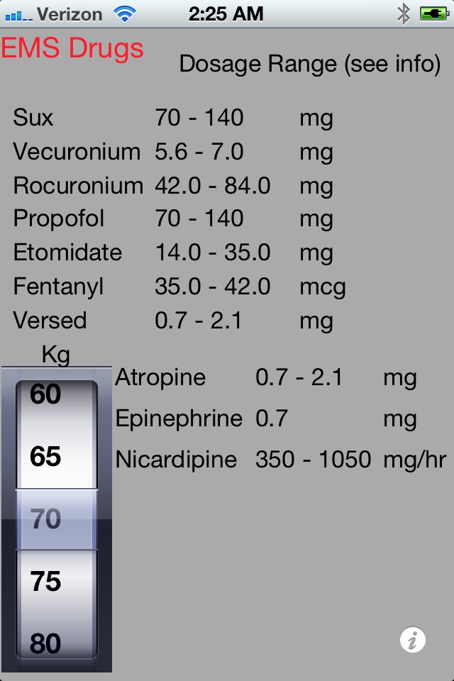 EMS Drugs Fast screenshot 3