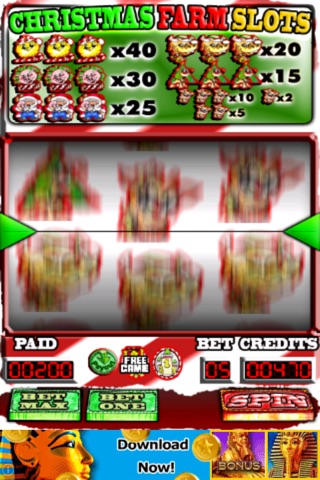 Christmas Farm Slots - Vegas Style Fun screenshot 2