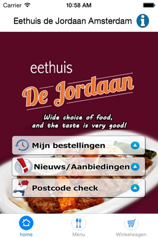 Eethuis De Jordaan screenshot 2