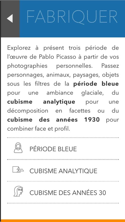L’atelier Picasso, l’application ludique de l’exposition Picasso.Mania