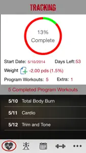 Heather Scott Fitness Challenge - Workout Program screenshot #5 for iPhone