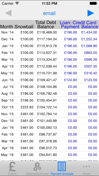 Debt Snowball Pro - Improve Your Budget and Become Debt Free screenshot-3