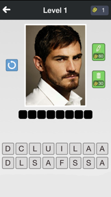 Football, guess the foot players, pics quiz screenshot