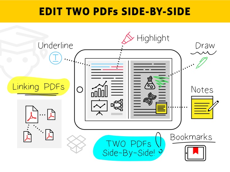 Easy Annotate - Split Screen Dual PDF Editor for Annotating and Linking Two Documents screenshot-4