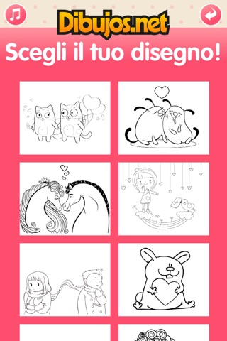 Love Coloring Pages - Saint Valentines Day screenshot 2
