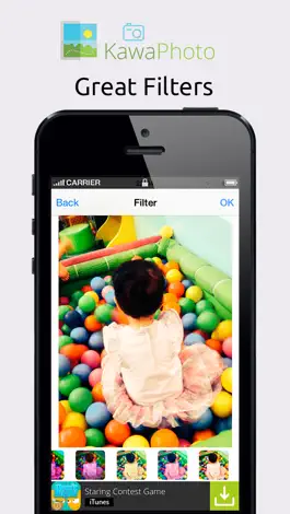 Game screenshot KawaPhoto - Photo Editor and Pic Sticker mod apk