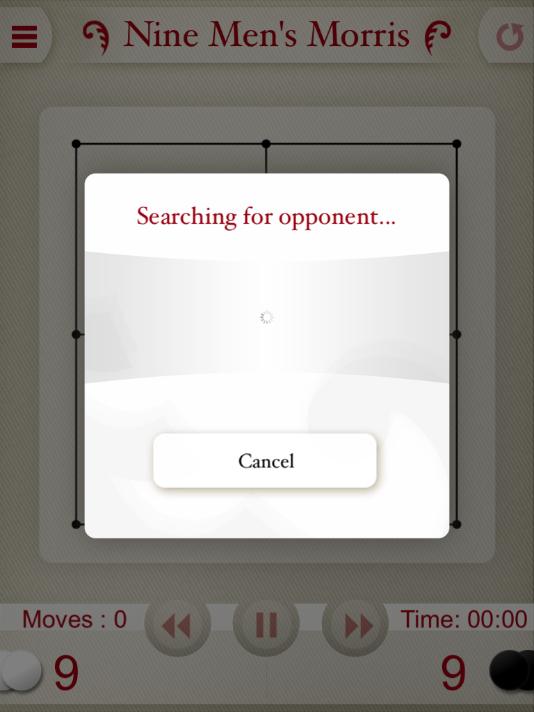Nine Men's Morris Game